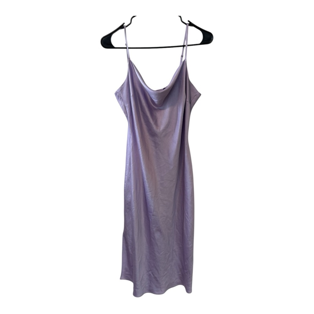 Express Purple Midi Dress Size Large